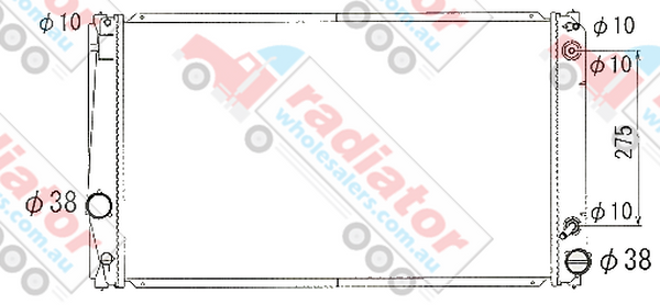 RW277399A Radiator